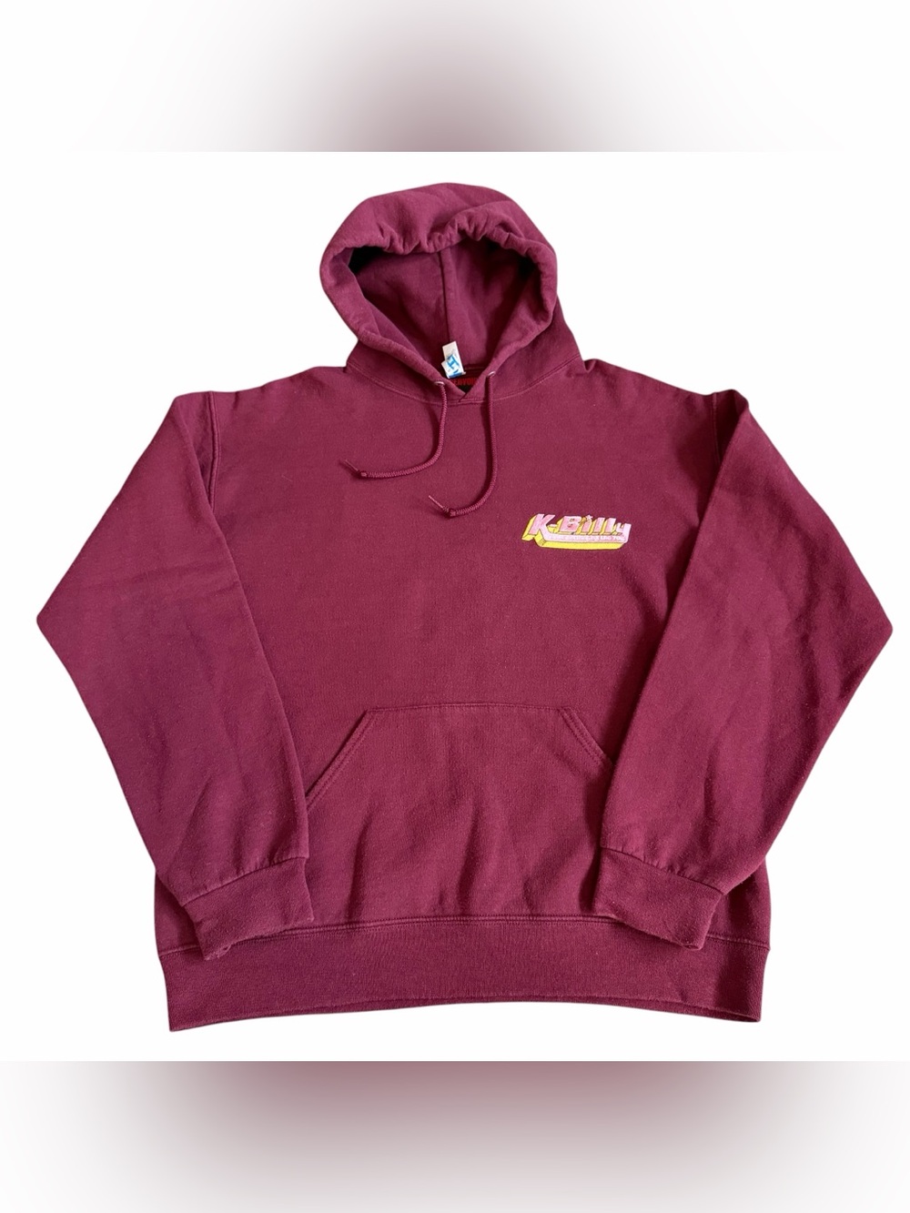 Wacko Maria x Reservoir Dogs K-Billy Super Sounds Hoodie Sweatshirt Sz M Maroon